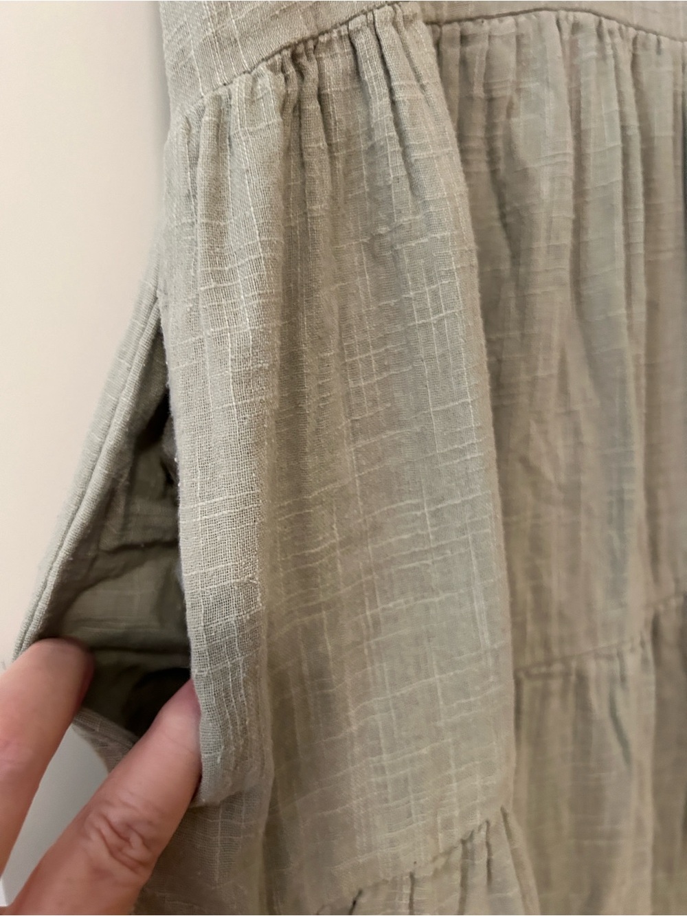 Able Lightweight Sage Green Tyler Strappy Maxi Dress - Picture 5 of 10